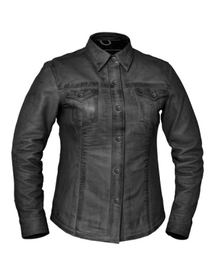 TN1141 - WOMEN'S LEATHER SHIRT