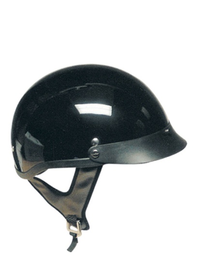 2004-200blk - DOT Black Helmet
