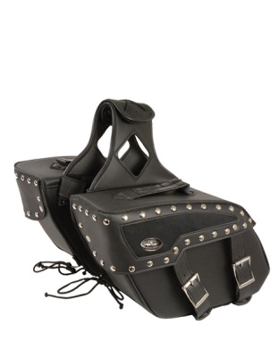 5017STD - Back Slanted PVC Zip Off Bag