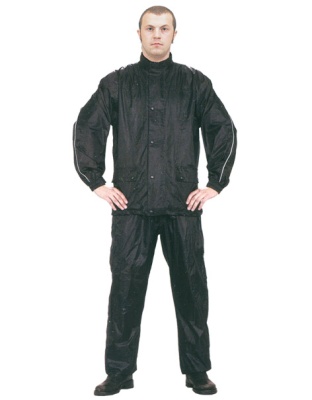 TN1003 - Tennessee Leathers Black Rain Suit
