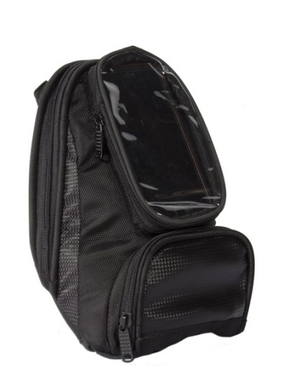 TNK196 - Magnetic Motorcycle Tankbag With Clear Window For GPS
