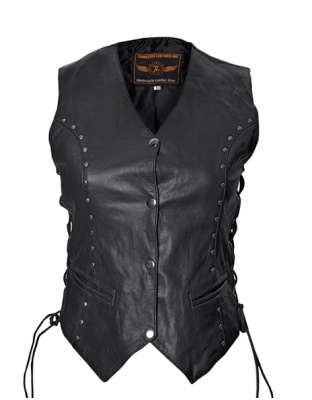 1188 - WOMEN'S PREMIUM STUDDED VEST