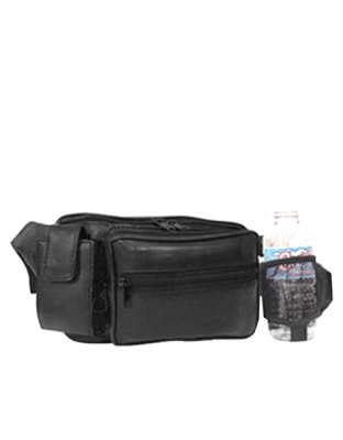 TN3074 - Black Bag With Bottle Holder