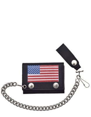 5311 - SMALL USA FLAG CHAIN WALLET