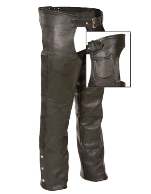 1431 - MENS FULLY LINED CLASSIC CHAP SPLIT LEATHER