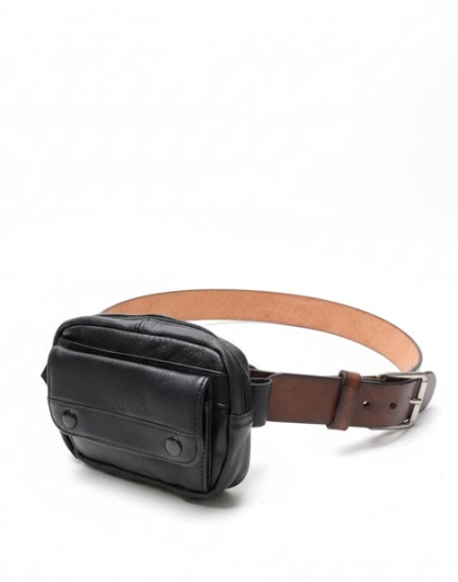 CP45 - Natural Leather Belt Bag