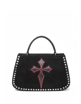 SB49 - Suede Leather Bag With Studs