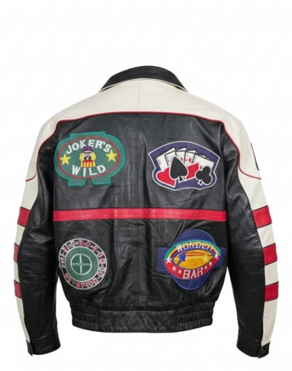Mens Natural Soft Leather Joker Jacket