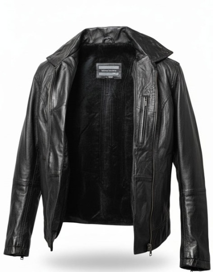 MC6675 - Ladies Soft Leather Jacket With Zip-out Fur Lining