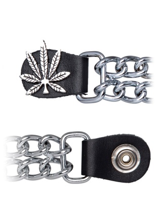 DVE641 - Marijuana Leaf Vest Extender
