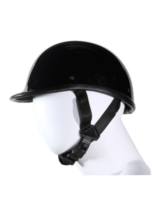 TN2020 - Novelty Jockey Shiny Black Helmet