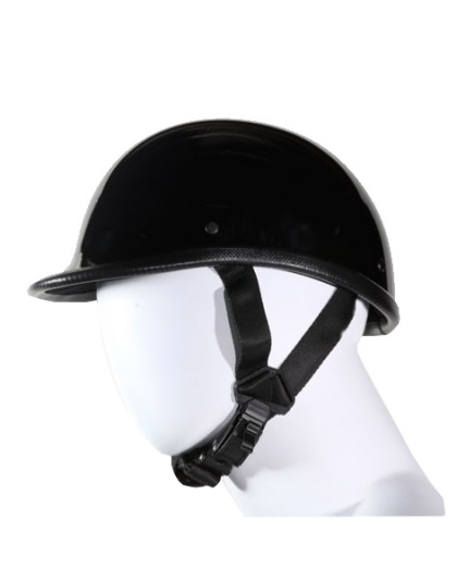 TN2020 - Novelty Jockey Shiny Black Helmet