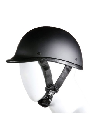 TN2059 - Novelty Jockey Flat Black Helmet