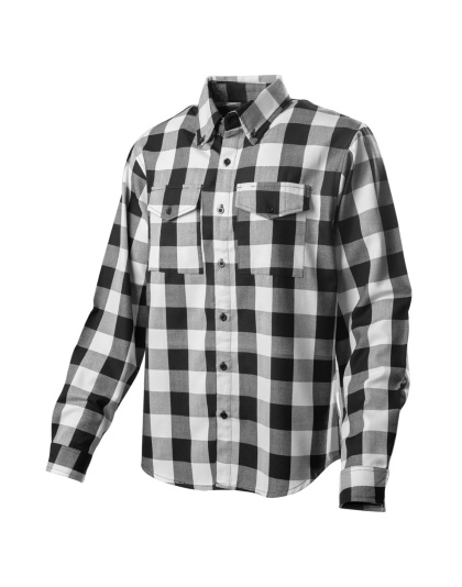 TN850 - MENS FALANNEL PLAID SHIRT