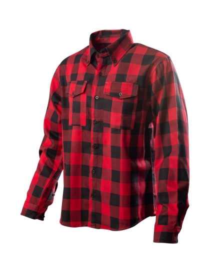 TN850 - MENS FALANNEL PLAID SHIRT