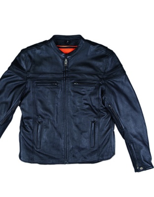 TN970 - MEN'S VENTED LEATHER JACKET