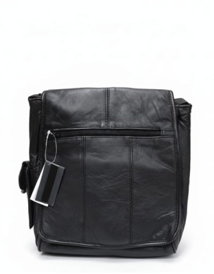 BP206 - Leather Backpack with Pockets