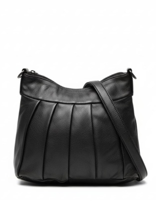 Bag104L - Leather Bag with Straps