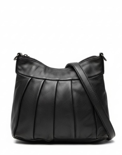 Bag104L - Leather Bag with Straps
