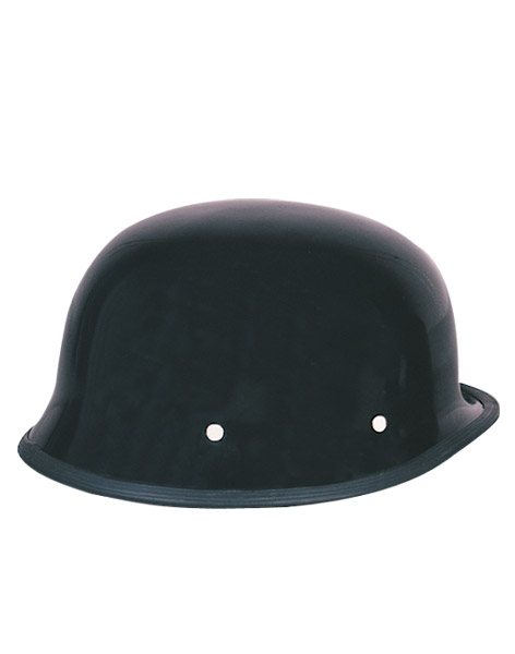 2021 - German style Shiny Black novelty helmet