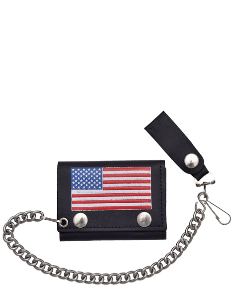 5311 - SMALL USA FLAG CHAIN WALLET