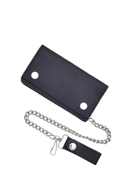 5319 - Plain Snaps Chain Wallet