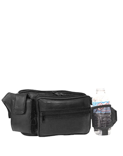 TN3074 - Soft Leather Fanny Pack Belt Bag