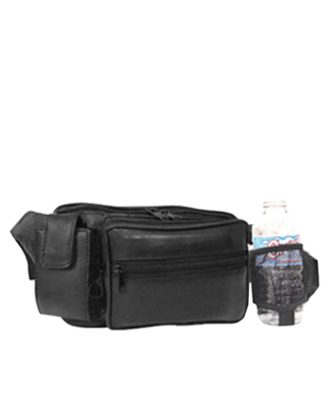 TN3074 - Black Bag With Bottle Holder
