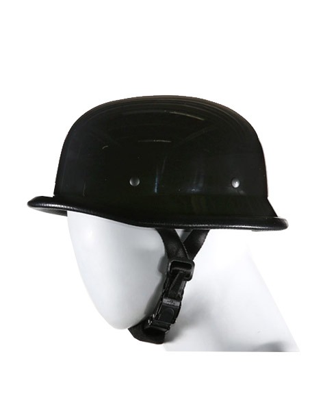 TN2021 - German Novelty Shiny Black Helmet