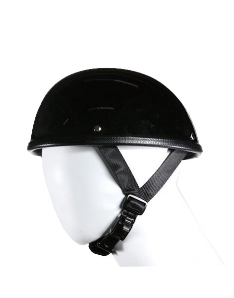 TN2024 - EZ Rider Novelty Shiny Black Helmet