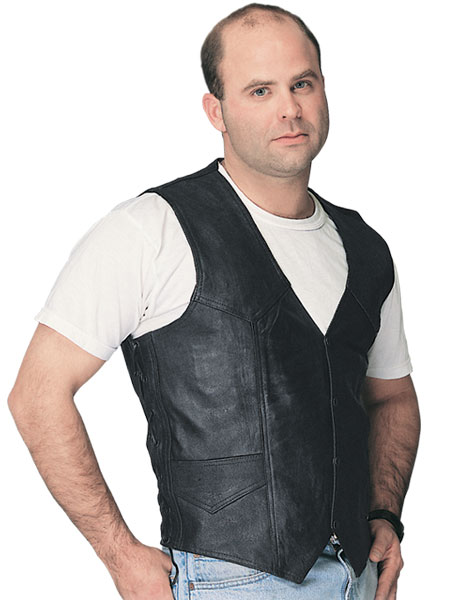 TN1021 - Men's Classic Side Lace Vest With Gun Pocket